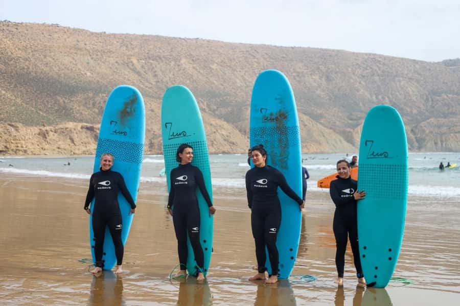 Essaouira Surf Experience –Group Lesson in Sidi Kaouki Beach - What happens during the two to four-hour session