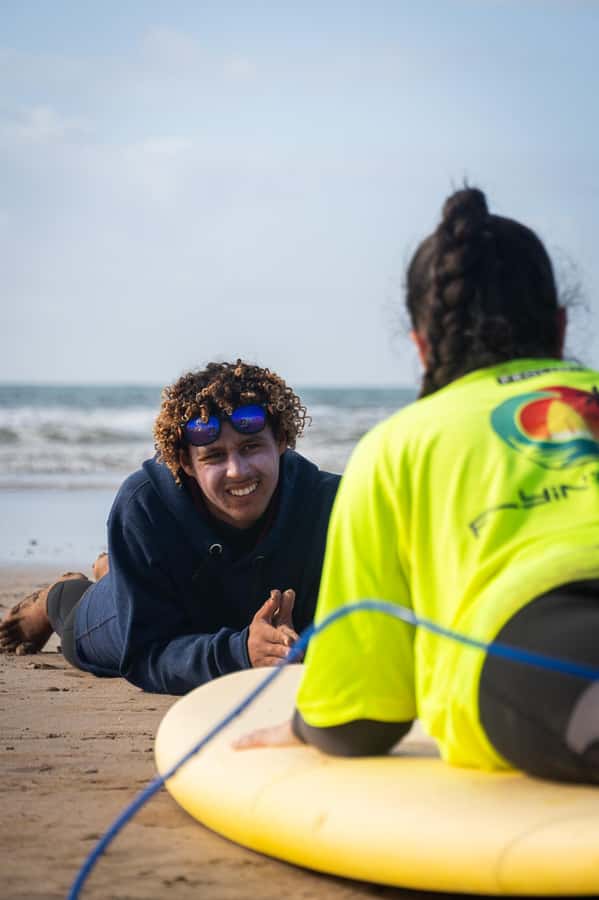 Essaouira: Surf Lesson with changing rooms & Hot showers - Starting at Flyin’ Surf, 50 meters from Essaouira Beach