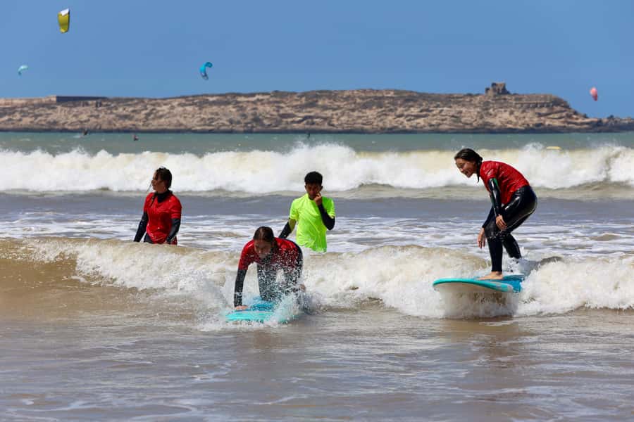Essaouira: Surf Lessons - The first 20 minutes: warm-up, safety, and board basics