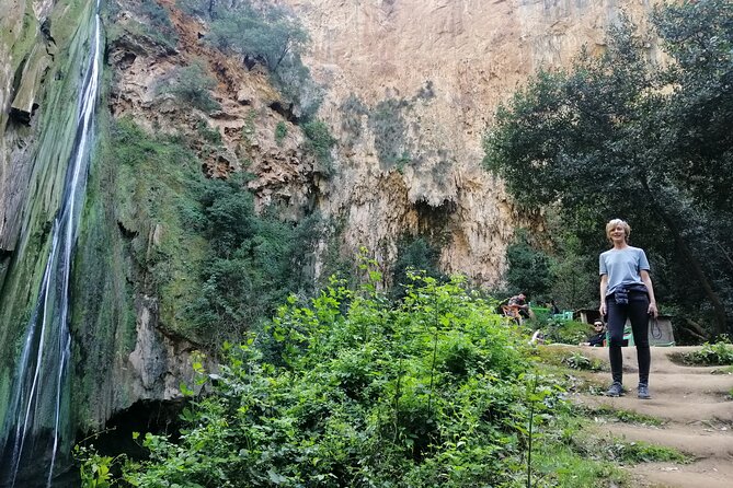 Excursion to the waterfalls / God's Bridge of Akchour - God’s Bridge and the steep final mile