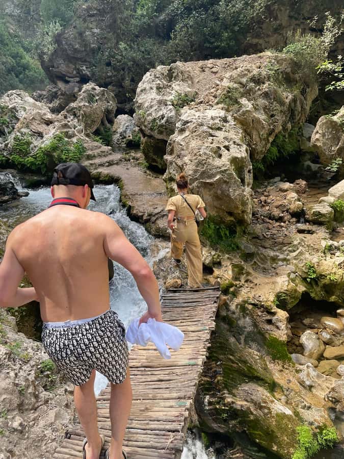 explore Akchour like a local - Swimming under waterfalls and in natural pools
