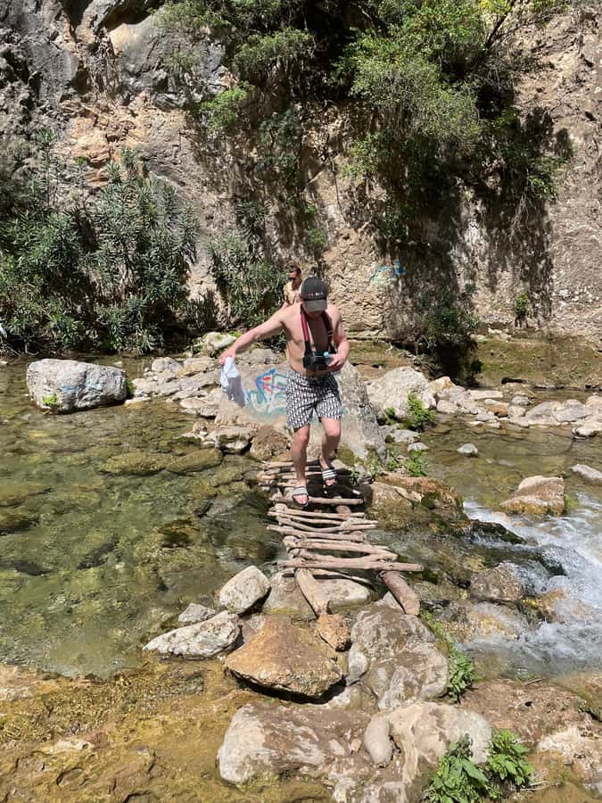 explore Akchour like a local - Walking beside rivers and springs