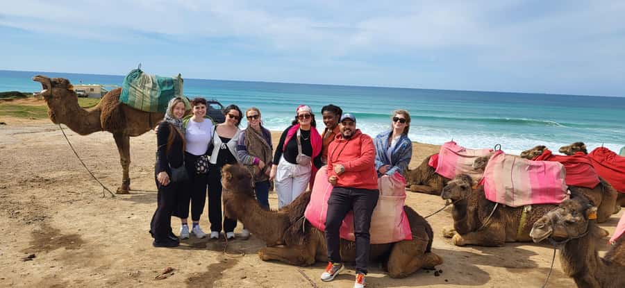 Explore Tangier: Cap Spartel, Cave, & Camel Ride Adventure - The camel ride along Tangier’s beach