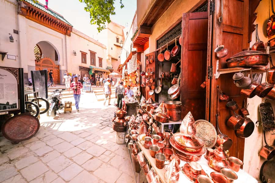 Fes: A Guided Walking Tour Through the Historic Medina - Starting at Bab Bou Jeloud, Fez’s Blue Gate