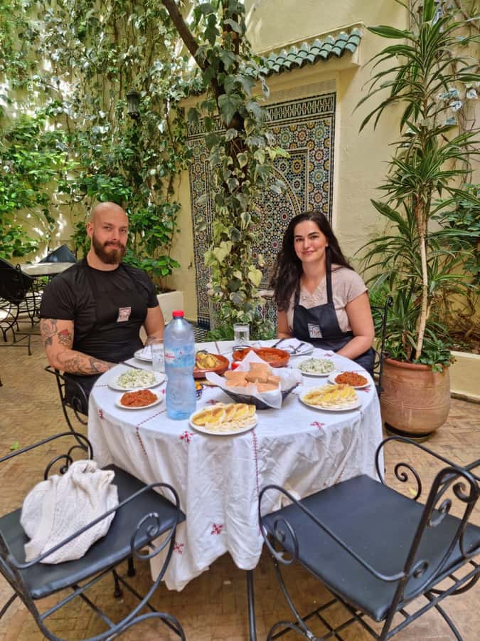 Fes: Authentic Cooking Class and Old Medina Visit - Starting at Hotel Batha and entering the old Medina