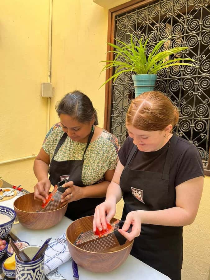 Fes: Authentic Cooking Class and Old Medina Visit - From appetizers to dessert, you eat what you made