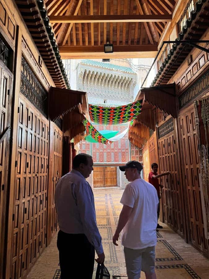 Fes City Tour: Discover the Medina's Treasures - Fountains, medersas, and the center of learning