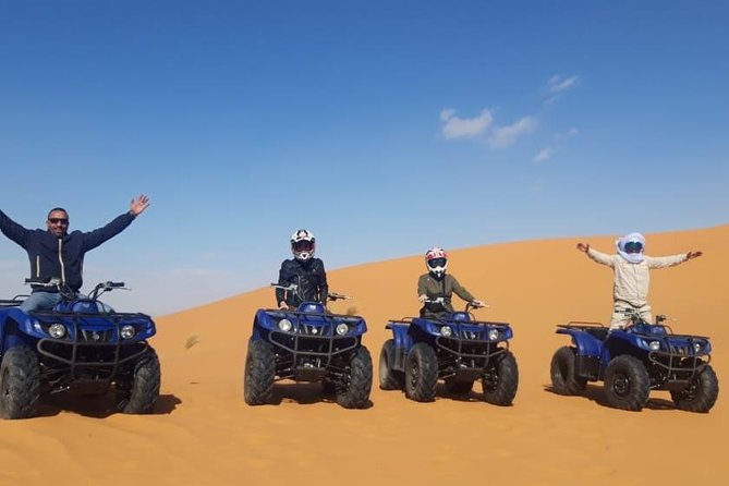 Fes desert tours 2 days - A camel ride for sunrise at Erg Chebbi
