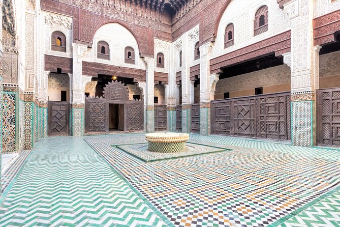Fes Guided Tour - The Royal Palace gates and the former Jewish Quarter