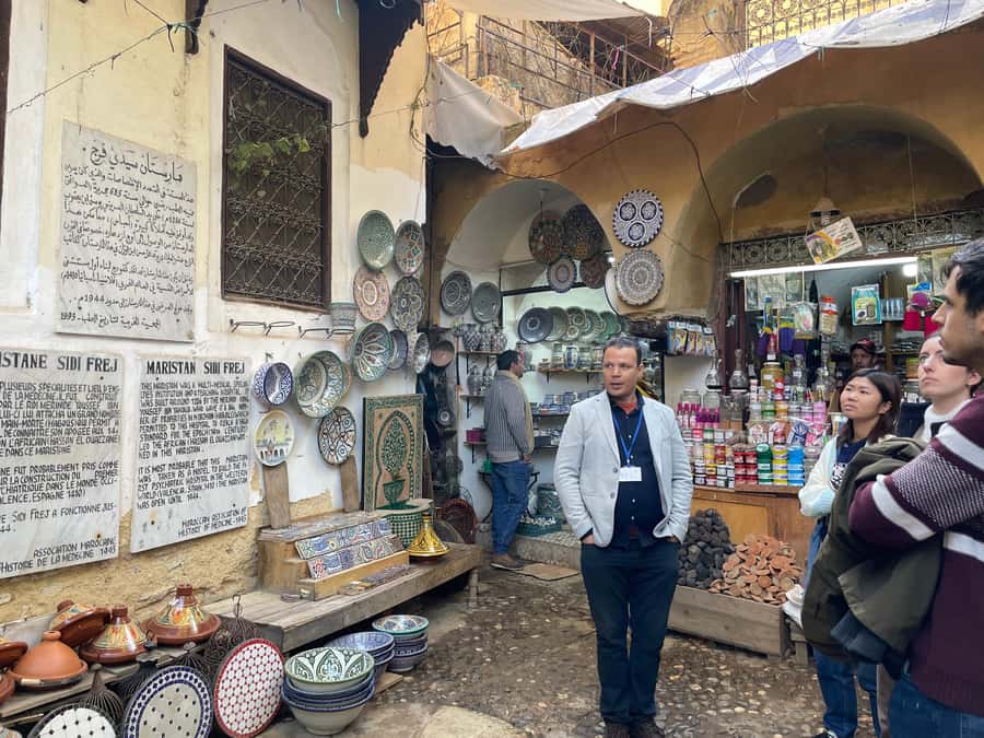 Fes: Medina Guided Tour with Local - Kairaouine, the Andalusian Mosque, and Nejjarine