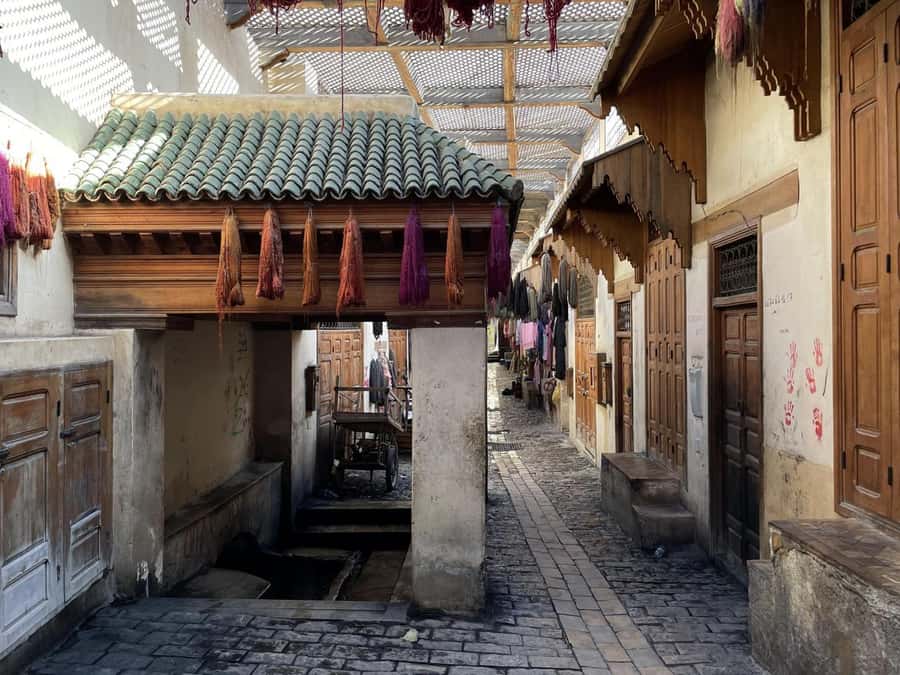 Fes: Museum, Al Attarine Madrasa & Tannery and Medina Tour - Al Attarine Madrasa, the tour’s visual highlight