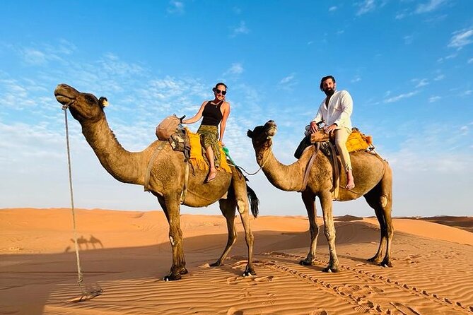 Fes to Fes Private Desert tour 1-night 2-Day Tour luxury camps - Sunrise, breakfast, and the long return