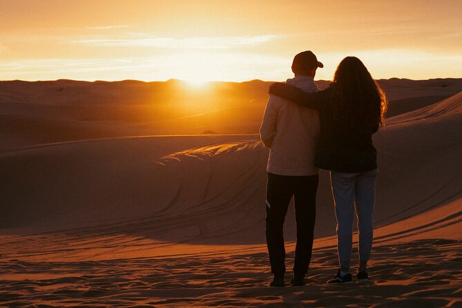 Fes To Marrakech : 3 Days Tour Via The Desert Of Merzouga & Camel - Camel riding at sunset, then sandboarding in the dunes