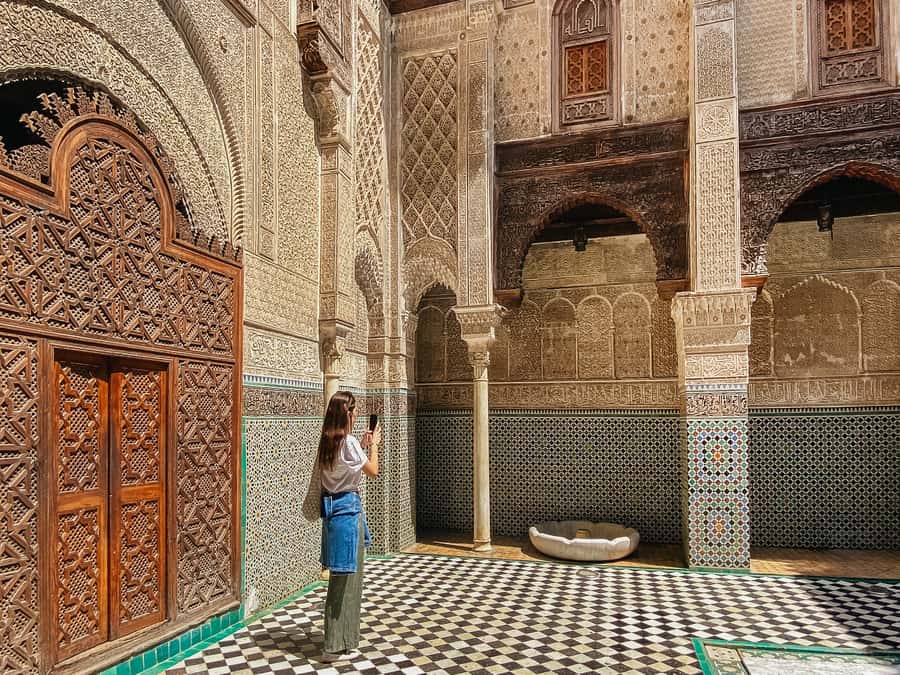 Fez Medina Guided Tour - The tanneries and Fez leather work