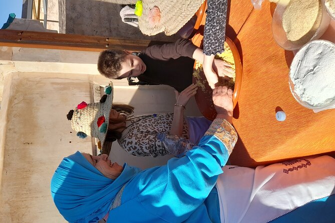 Fez view cooking with grandmother - Rooftop views across the Medina