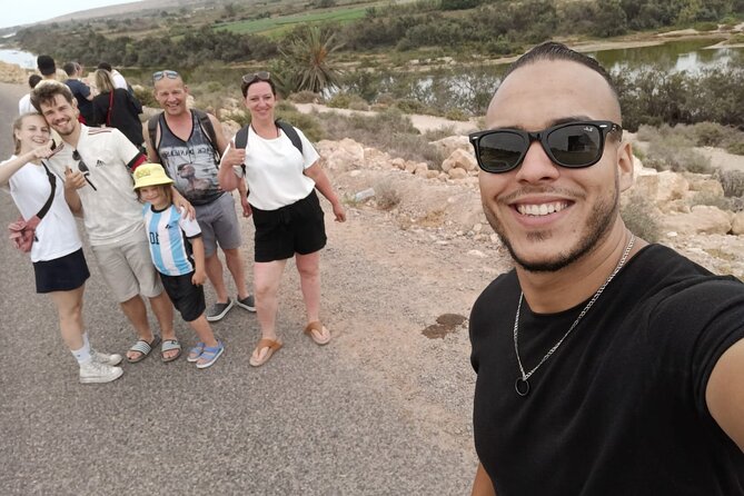 From Agadir 4×4 Jeep Sahara Desert Tour with Lunch with Simba - Youssef Ben Tachfine Dam: a wide final view
