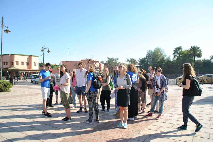 From Agadir: Guided Day Trip to Marrakech - Walking, heat, and group rhythm