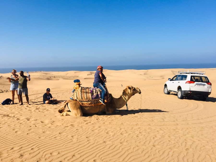 From Agadir: Mini Sahara Day Tour with Lunch - From Agadir to the pottery house