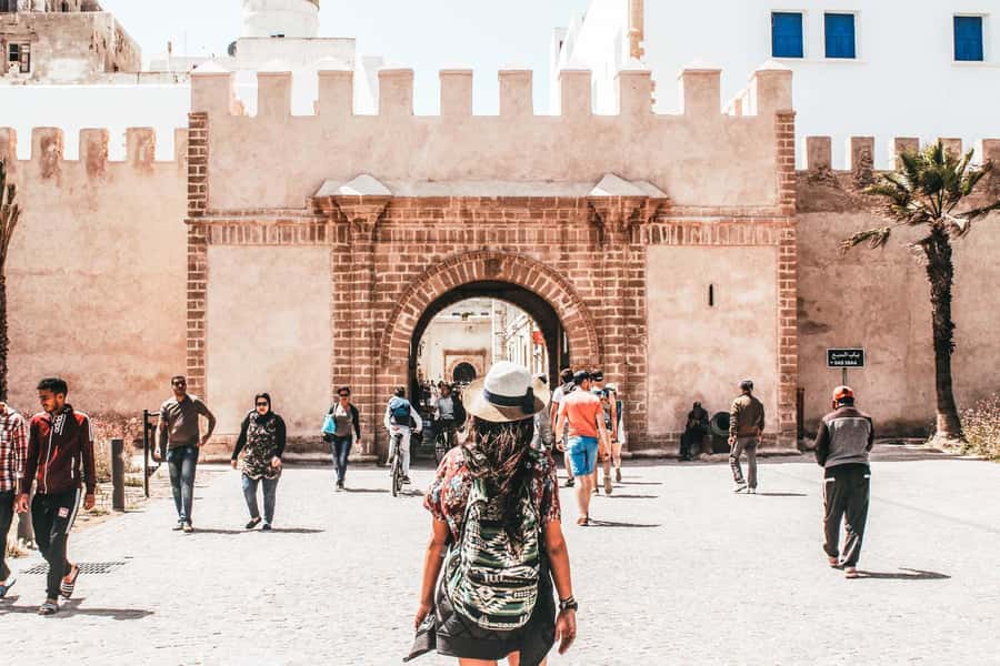 From Agadir or Taghazout : Essaouira Day Trip - First views of Essaouira’s medina and harbor