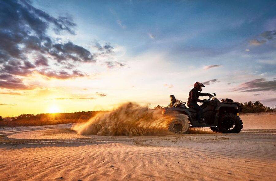 From Agadir or Taghazout: Quad Biking Safari Desert Trip - The return route and getting the dust off