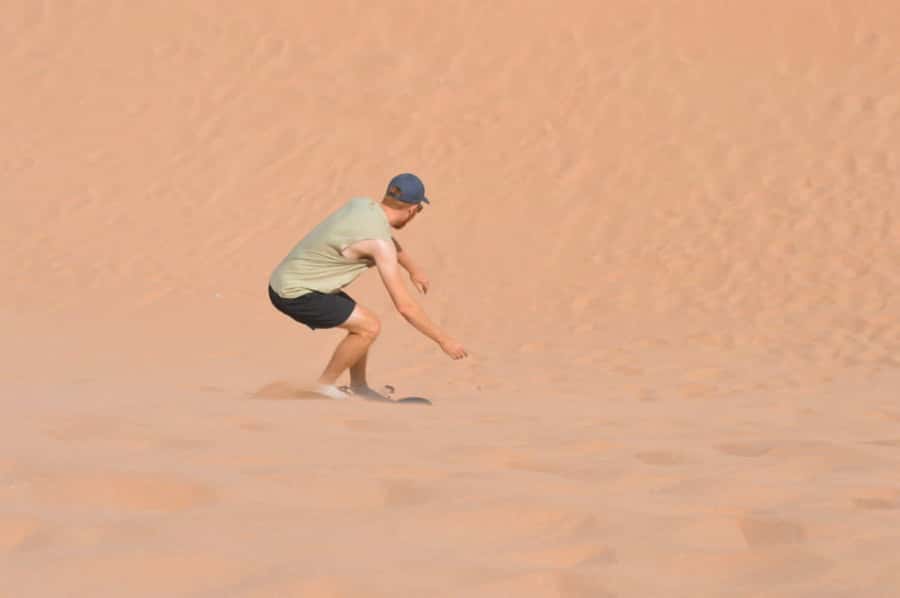 From Agadir/Taghazout: Sandboarding Experience & Quad Biking - Sandboarding on slopes for different levels