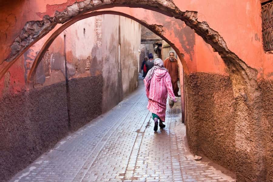 From Casablanca: Day Trip to Marrakech with Camel Ride - Jemaa el-Fnaa at the busiest part of the day