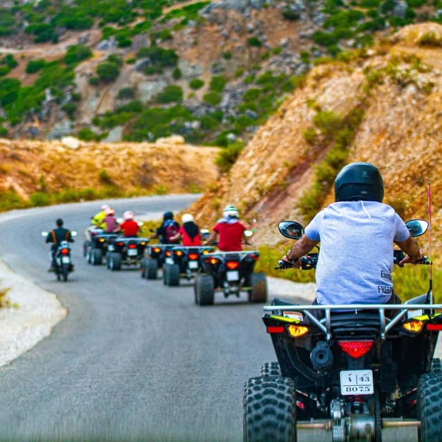 From Chefchaouen: ATV-Quad Guided Tour to Akchour Waterfall - The return route and the best photo stops