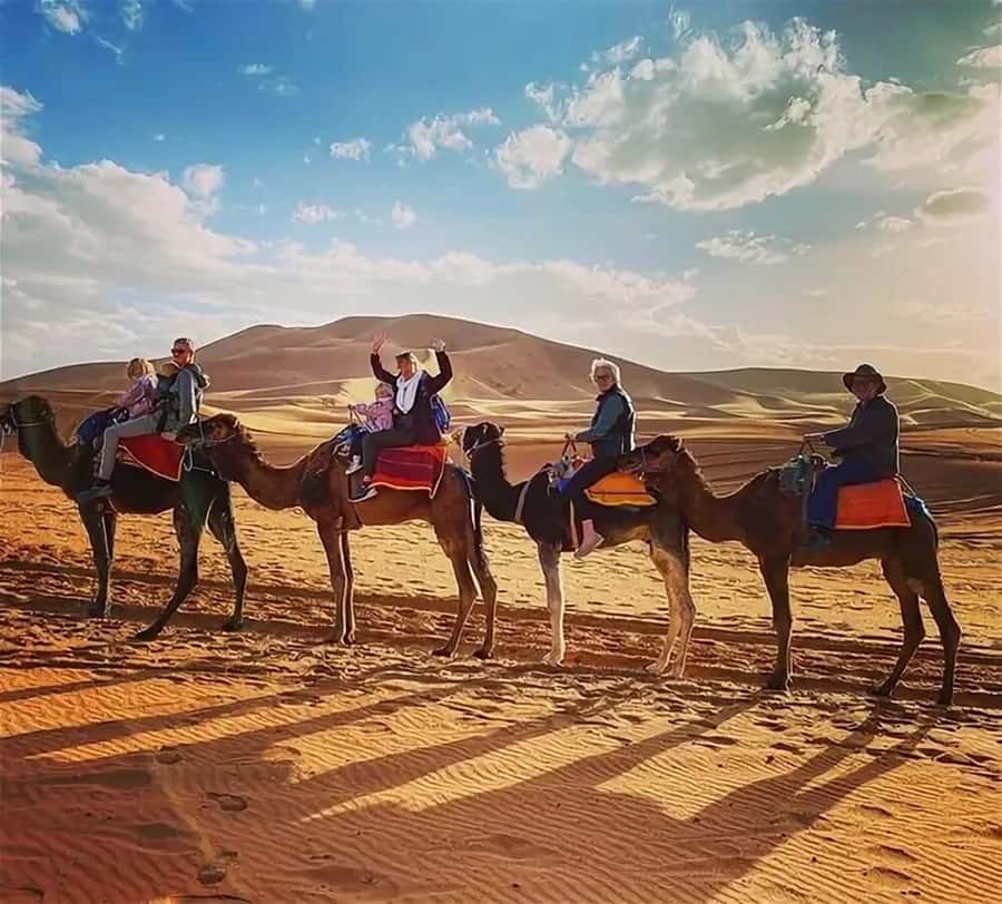 From Fes: 3-Day Luxury Desert Tour to Marrakech via Merzouga - The Ziz Valley and the approach to Merzouga