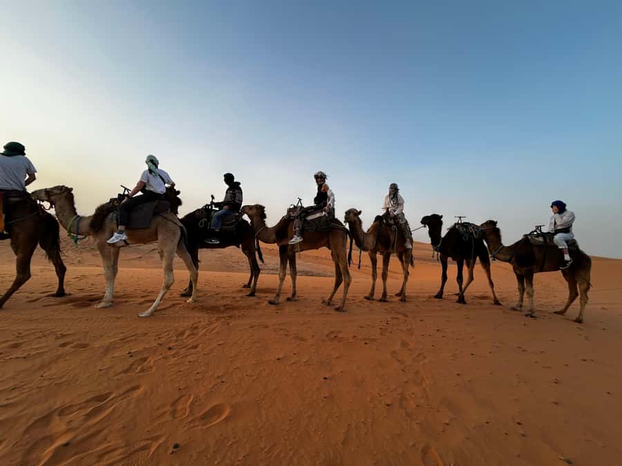 From Fes: 3 Days and 2 Nights Desert Trip to Marrakech - Dinner, music, and a night under Sahara stars