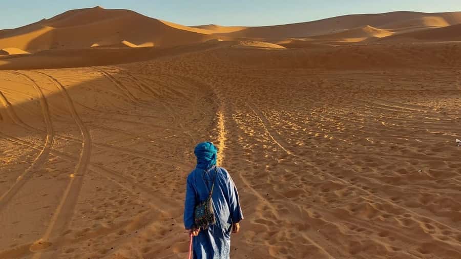 From Fes: 3 Days and 2 Nights Desert Trip to Marrakech - Reaching Merzouga and the Erg Chebbi dunes