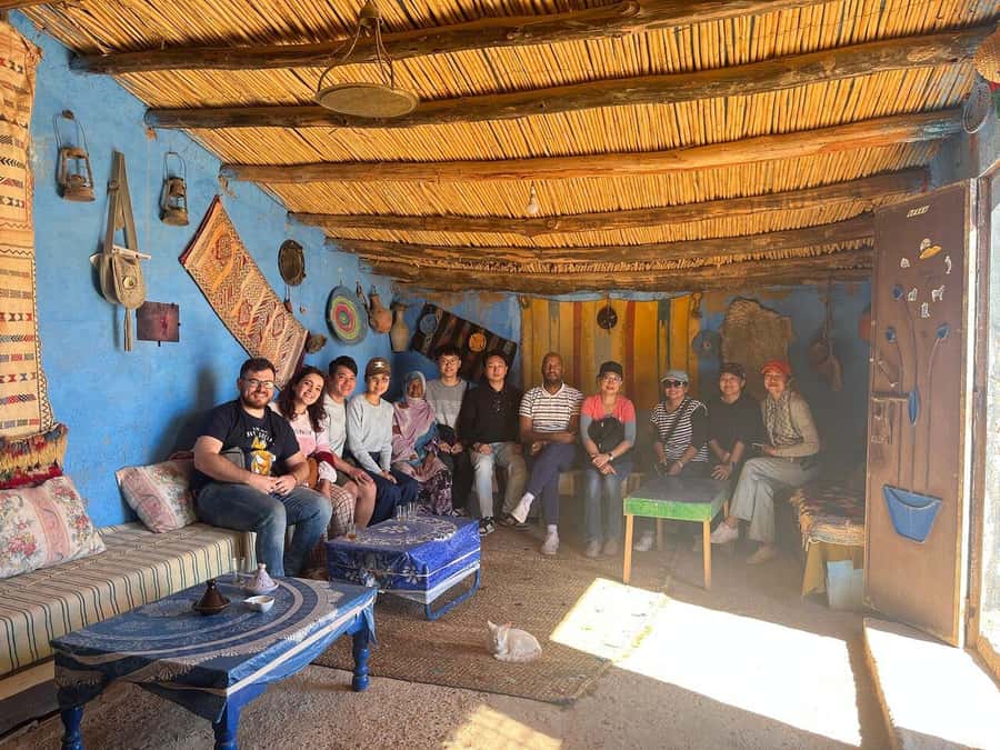 From Fes: 4-Day Trip to Marrakech via Merzouga & Gorges - Ouarzazate and Atlas Film Studios
