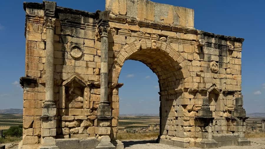 From Fez: Meknes, Volubilis and Moulay Idriss Day Trip - Volubilis, where Roman Morocco comes alive