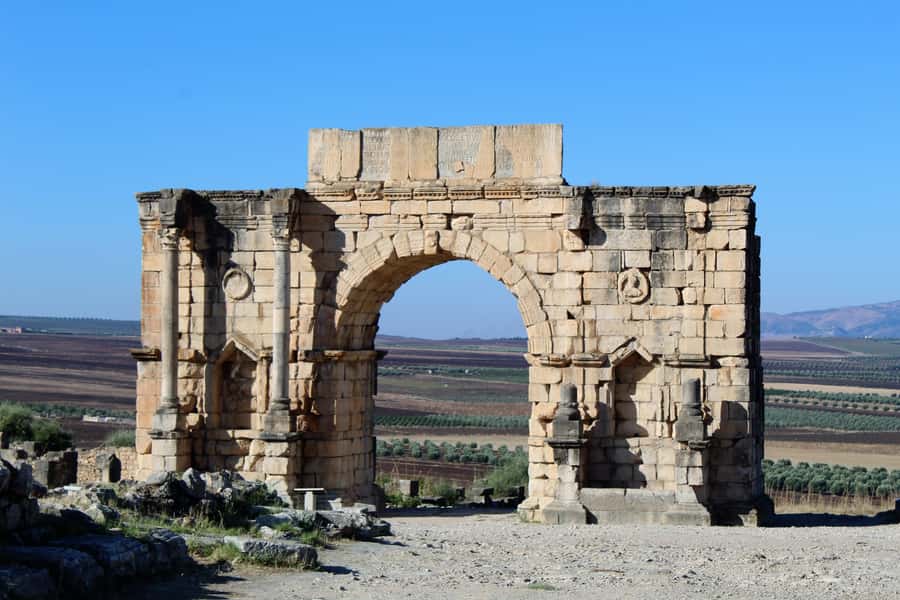 From Fez: Volubilis Moulay Idriss and Meknes Day Trip - The road out of Fez includes useful photo stops