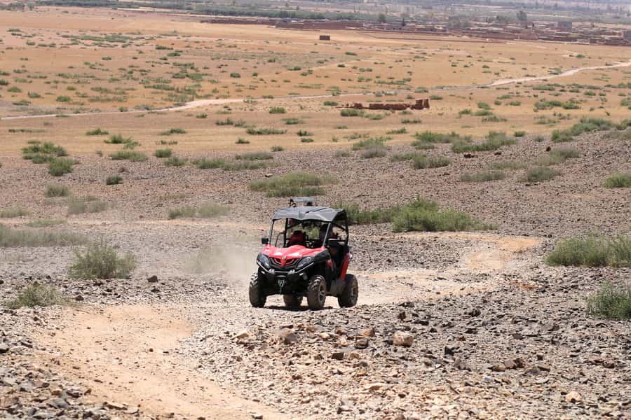 From Marakkesh: Half Day Buggy Adventure in Agafay Desert - Starting with safety and the 800cc buggy