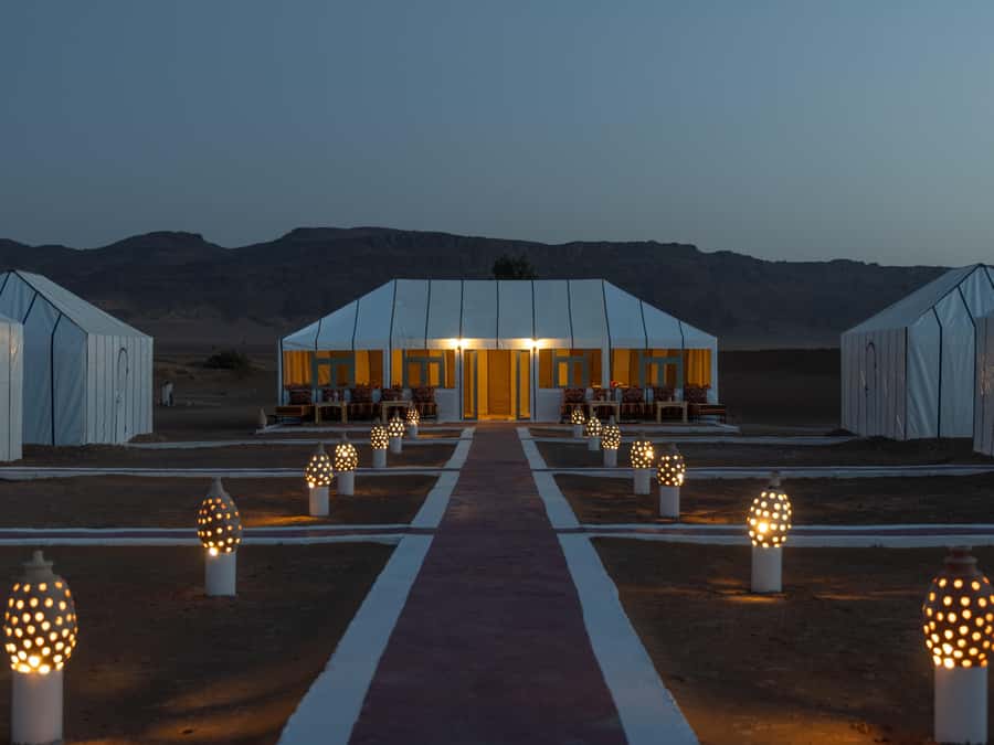 From Marrakech: 2-Day Zagora Desert Camp Trip - Arriving in Zagora for the camel ride