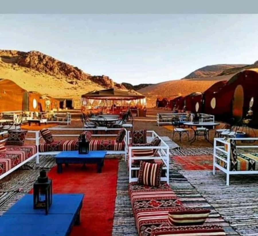 From Marrakech: 2-Days luxurious experience to Zagora Desert - A night of dinner, music, fire, and stars