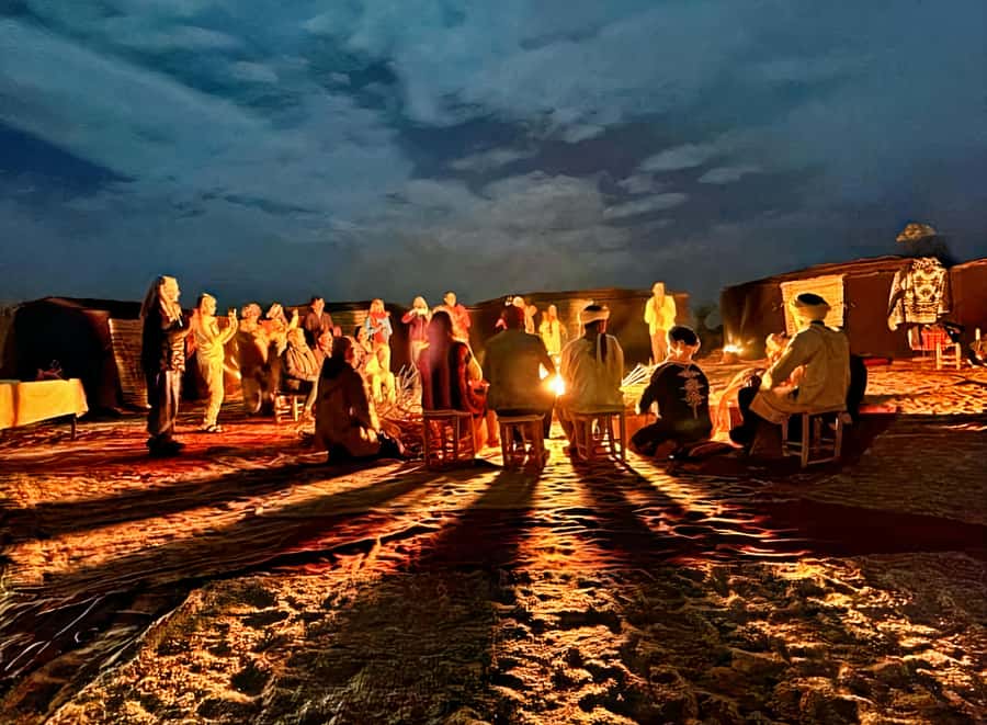 From Marrakech: 3-Day Merzouga and Sahara Desert Tour - Camel riding at sunset in Erg Chebbi