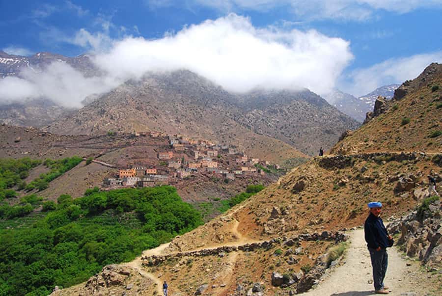 From Marrakech: 3-Day Mount Toubkal Climbing Trek - Food and sleeping arrangements