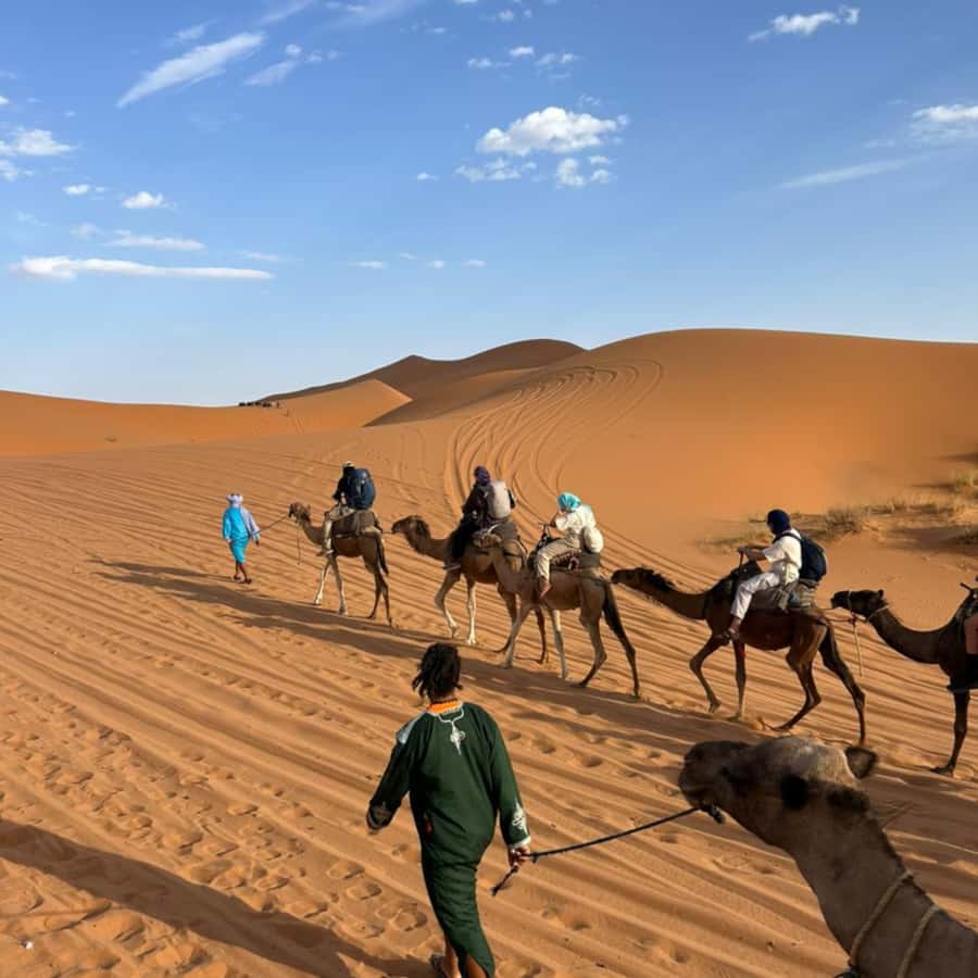 From Marrakech: 3 Day Round Trip To Merzouga Desert & Camel - The route from Marrakech to the first mountain pass