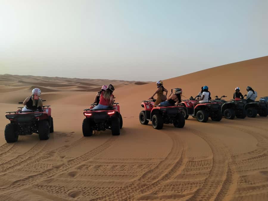 From Marrakech 3 Days Desert Merzouga with Camel & Quad bike - Ait Ben Haddou and the desert road