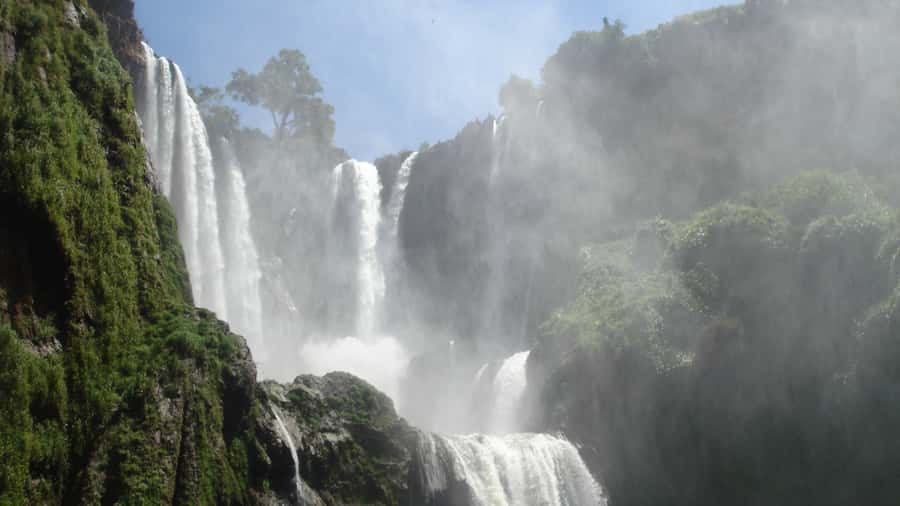 From Marrakech: A day Trip to Ouzoud waterfalls - Leaving Marrakech for the Atlas foothills