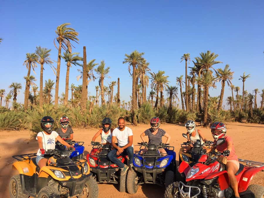 From Marrakech: Adventure Quad Ride in La Palmeraie - Berber villages and local life