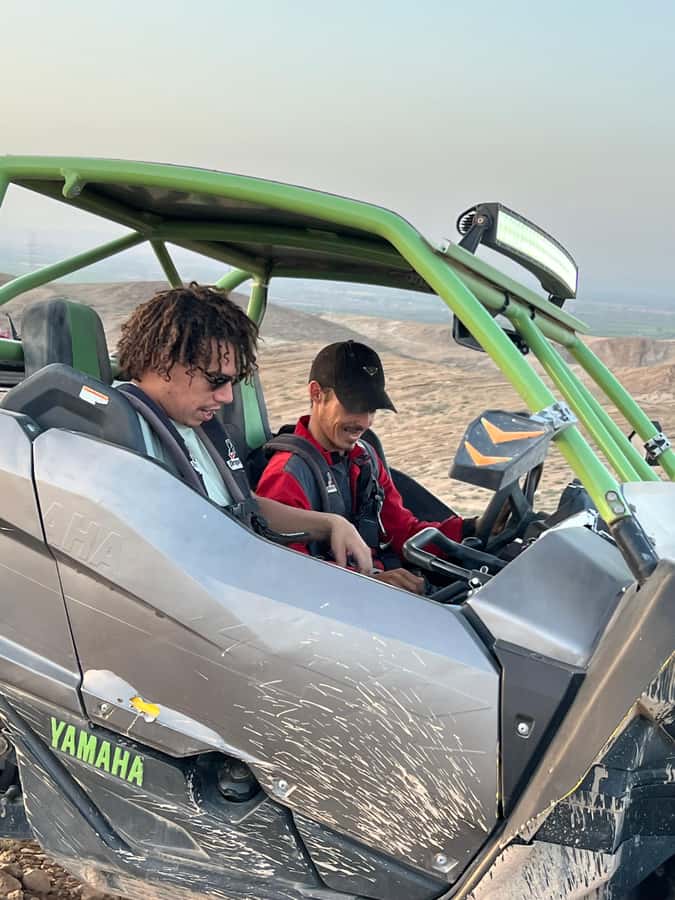 From Marrakech: Agafay Desert Buggy 1Hour & Dinner Show - The one-hour buggy ride