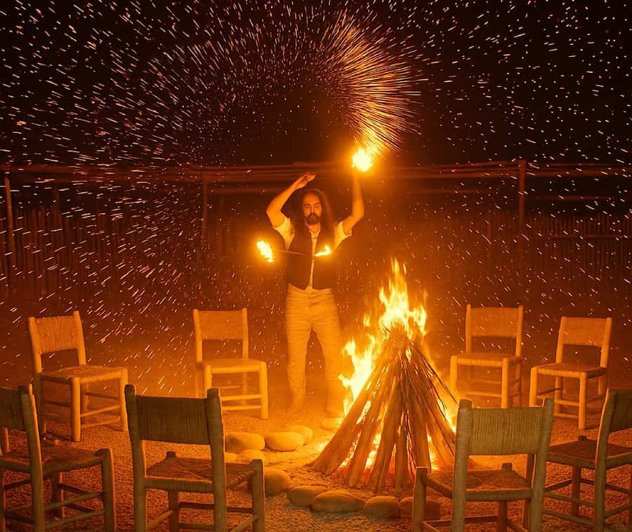 From Marrakech: Agafay Desert Dinner and Optional Camel Ride - Arriving at the Agafay camp before sunset