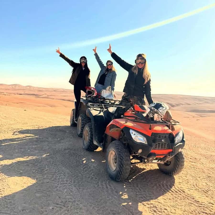From Marrakech: Agafay Desert Dinner with Quad & Camel Ride - Music and fire entertainment keep the night moving