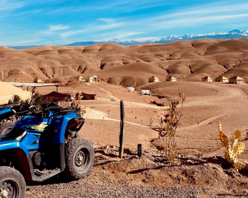 From Marrakech: Agafay Desert Quad Biking with Dinner & Show - What the $61 price really gives you