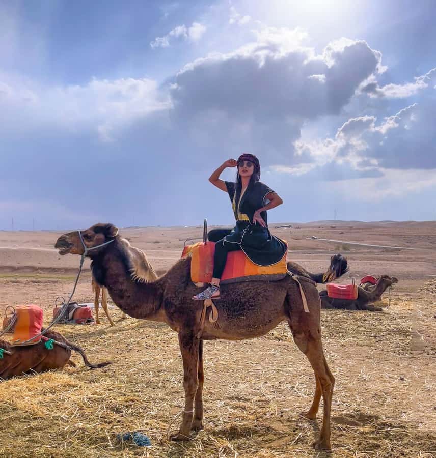 From Marrakech: Agafay Desert Sunset, Camel Ride, and Dinner - Leaving Marrakech for the Agafay Desert