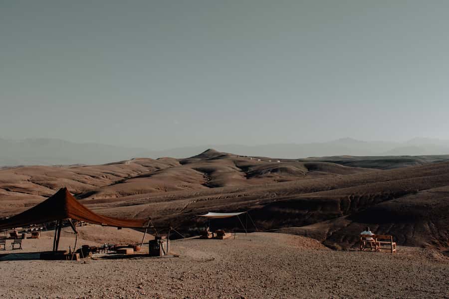 From Marrakech: Agafay Desert Sunset, Camel Ride, and Dinner - What $17 really buys you
