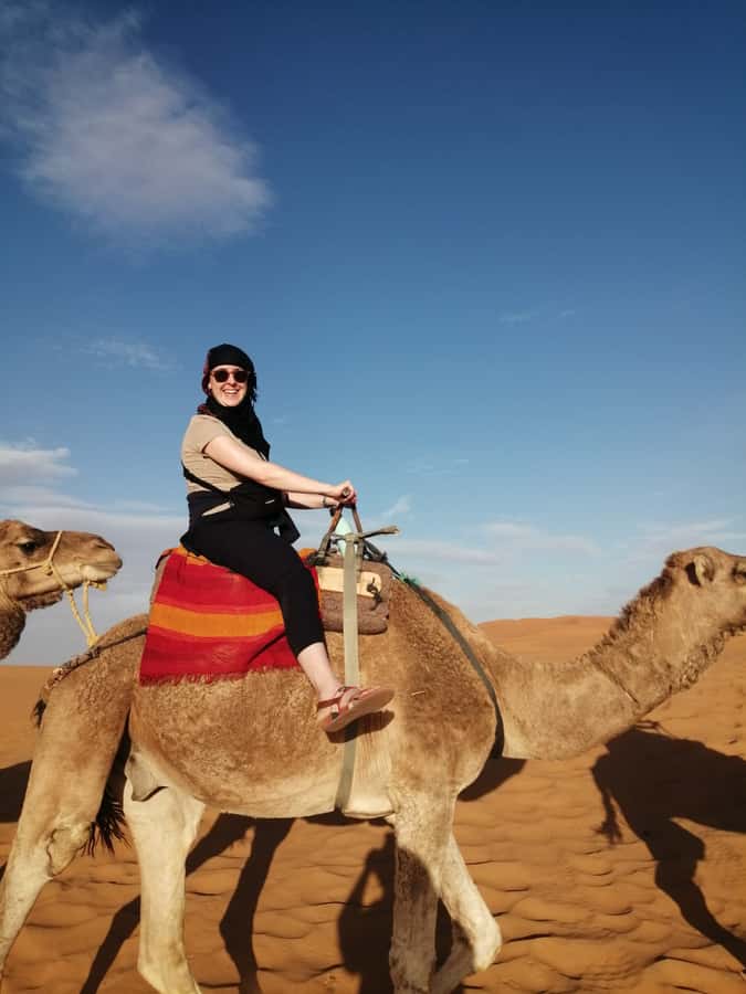 From Marrakech: Agafay Desert Sunset, Camel Ride, and Dinner - Mint tea before the ride