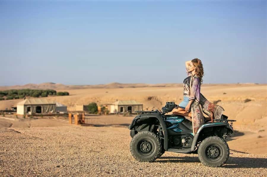 From Marrakech: Agafay Desert Sunset, Quad Biking, & Dinner - Transport, timing, and the parts that need care